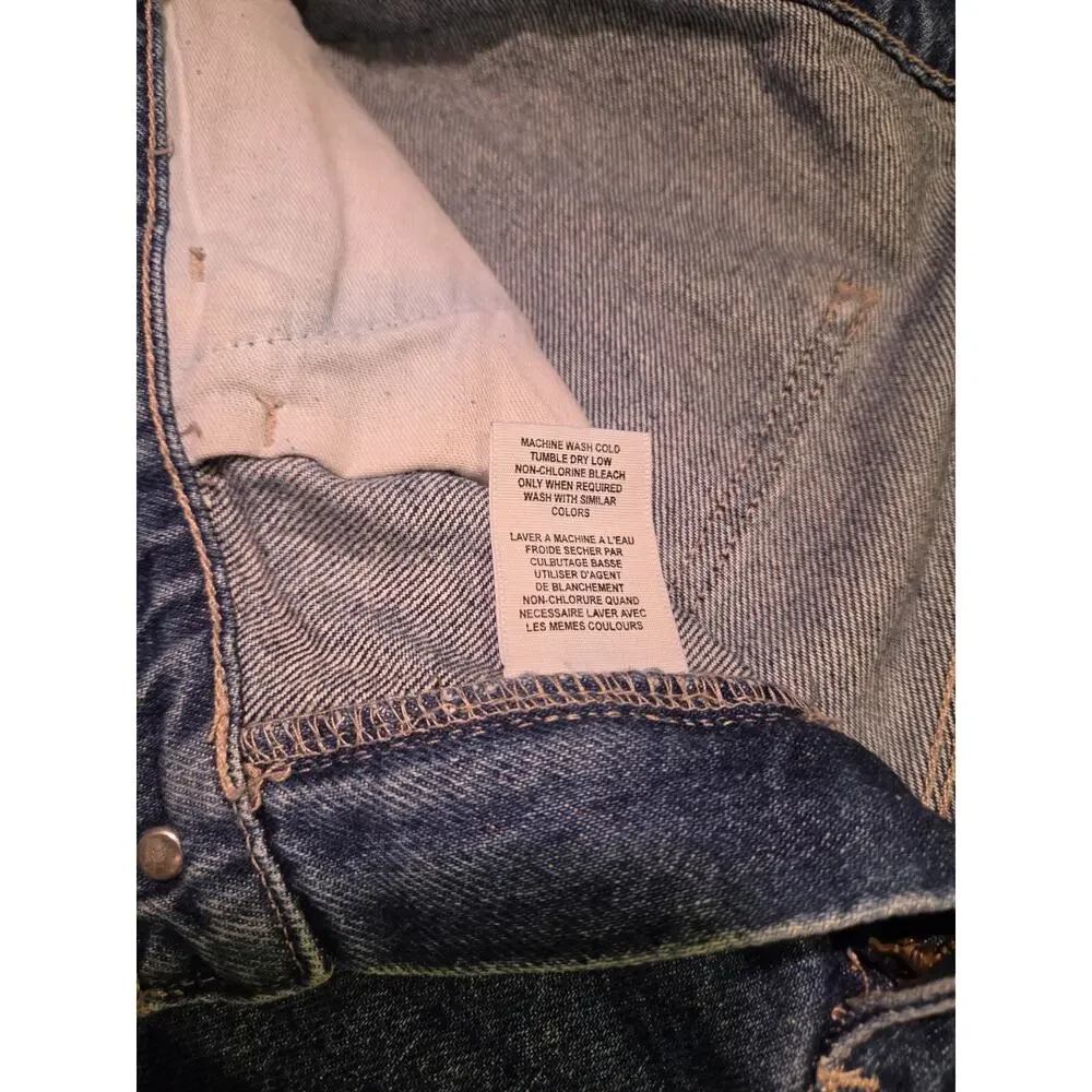 Vintage Polo Jeans Co Ralph Lauren Carpenter Denim Shorts Mens 32 Y2K 90s Jorts